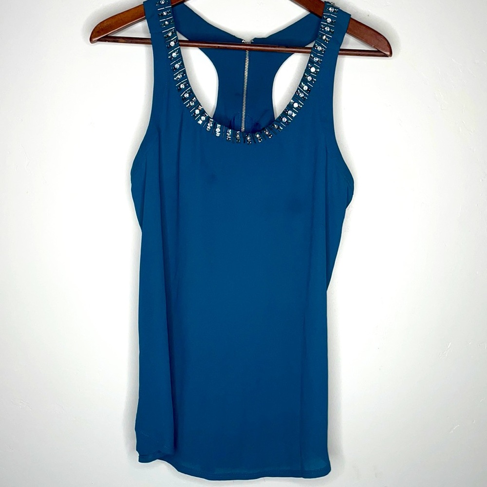 Express embellished tank